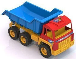 Bright Reliable 6-Wheel Dump Truck "Eurostar