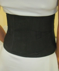 Semi-Rigid Support Corset for Spine Stabilization