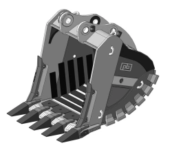 Super Reinforced Rock Bucket RDX-83.22d-J70(5)WS