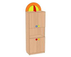 Children's Toy Storage Unit "Rainbow" SI-RDG-SHV