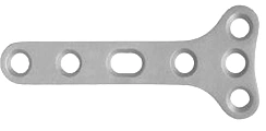 Small T-Shaped Plate with US for Osteosynthesis