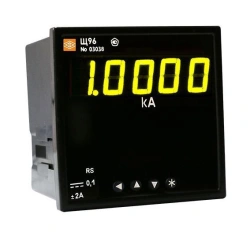 Digital Panel Measurement Device for Current and Voltage - Model Щ96