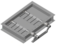 Dust-Gas-Air Duct Valve PGVU 230*450