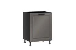 Black Kitchen Cabinet Model 4 LD.270050.000 600mm Body