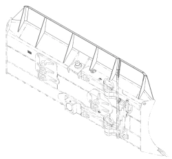 Rotating Blade Attachment Model 13490309 for Excavation