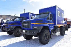 Special Heavy-Duty Truck with Crane Manipulator, Ural 4320-4551-79/81/83