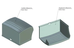 Battery Box for RSM 3000 Tractor 86033117R
