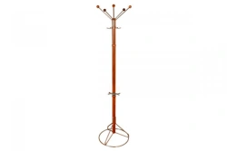 Stella-1MD Floor Coat Rack with 5 Hooks