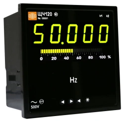 Digital AC Frequency Measurement Device for Single-Phase Networks SC-120