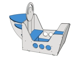 Dolphin Toy Ship for Preschool Play - Model M79