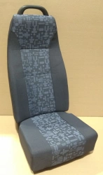 Passenger Seat with Armrest A64R42.6820014-21*0004/SOT2015.1-6830020-10 - Light Upholstery