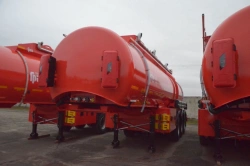 Round Tank Semi-Trailer for Transporting Oil - Model PПЦ-3/6-3/12-23-2, Modification 91396S-0000010-01