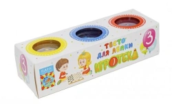 Play Dough "Igroteka" - 3 Colors * 90 Grams