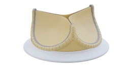 Xenopericardial Bioprosthetic Heart Valve "UniLine" on Flexible Support Frame