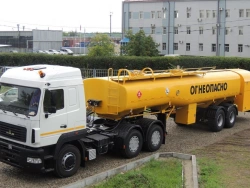Airport Refueling Truck TZA-30 on MAZ-5440S5 and KAMAZ-65116 Chassis