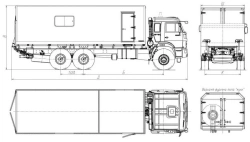 Heavy-Duty Truck for Hazardous Cargo - Model 5759P1, 5759P4 on KAMAZ 43118-37