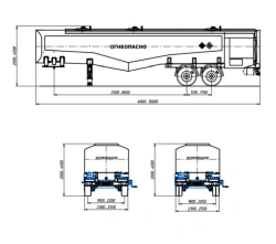 Airport Fuel Tanker Semi-Trailer 966695