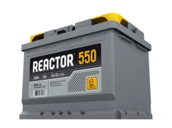 Lead-Acid Starter Battery 6СТ-55VL REACTOR Euro
