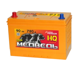 Lead Acid Starter Battery for Internal Combustion Engines 12V 90Ah Medved 6ST-90VLA