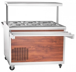 High-Temperature Refrigerated Showcase PВВ(Н)-70ПМ for Food Display