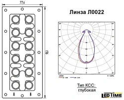 Optical Group Lens for LED Lighting LEDTIME L0022