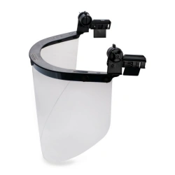 Protective Face Shield with Helmet Mount KBT SUPER VISION® 04307