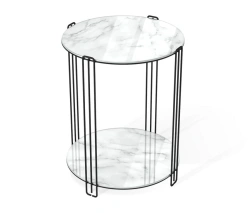 Sheffilton SHT-CT34 Coffee Table with Durable Metal Frame