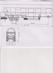 Cryogenic Tank Semi-Trailer PC-5-2, Type P2, Modification 95992-0000010-03 with Pump