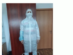 Non-Sterile Medical Clothing Set TU 32.50.50-003-22799682-2021 II, Variant No. 2