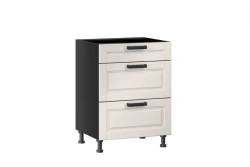 Kitchen Cabinet Facade Set with 3 Drawers in Kashmir - Model LD.274190.000