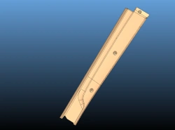Left Panel Cladding for PMV 5299230-5206011-50