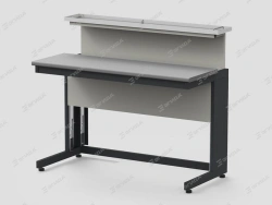 Pro Series Student Laboratory Table with Pull-out Block
