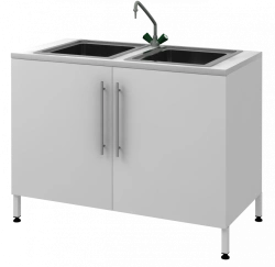 Stainless Steel Sink Table 1200 HJ-2