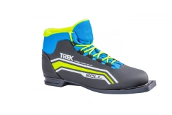 Trek Soul6 Black Ski Boots with Neon Lime Logo NN75