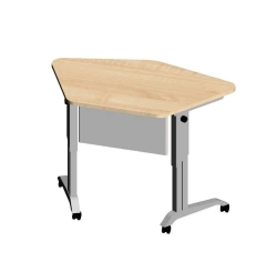 Trapezoidal Student Desk for Extracurricular Activities