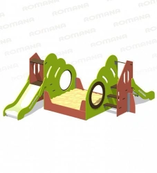 Children's Play Complex for Thematic Games and Physical Development Romana 115.58.00