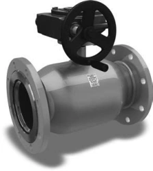 Full-Bore Steel Ball Valve LD KSHCFR DN250 PN2.5MPa with Reducer