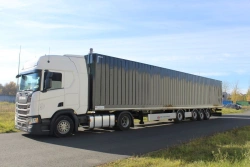 Closed Four-Axle Semi-Trailer VSA-544A for Hazardous Cargo