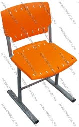 Adjustable Student Chair STL Series Growth Group 3-5 on Skids