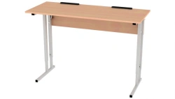 Adjustable Double Student Desk for Grades 5-7 with Tilted Top 504.024