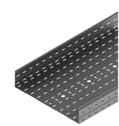 Perforated Cable Tray Series OPL 000x000, Galvanized Steel