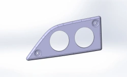 Additional Left Headlight Mask 6241-03-5602533