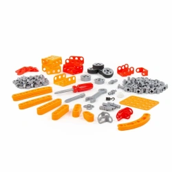 Inventor Construction Set with 235 Pieces for Young Creators" 86648