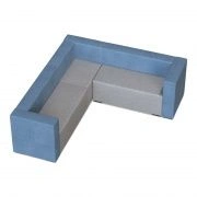 Cube Series Furniture - Armchair K-1, Sofa 2-Seater D-2, Sofa 3-Seater D-3, Pouf P-1, Pouf P-2, Armrest PDP, Armrest PDL