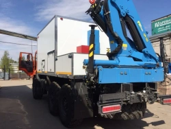 Hydraulic Crane Truck KMA Based on KAMAZ 43118 41F0