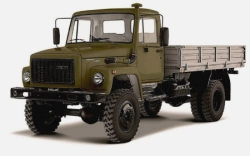 33086 2-Axle All-Wheel Drive Diesel Truck for Cargo Transport