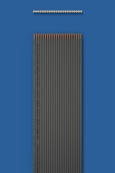 Flat Installation Wire with Double Insulation PUVVPG 22x0.50