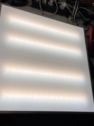 LED Ceiling Light with Adjustable Color Temperature HCL Model VPS-OF-1-0606-35-D2-VN 2.7/6.5K