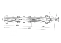 Crosspiece Type R65 Mark 1/9 (Project 2766.13.000)
