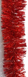 Red 6-Layer Tinsel, 2M Length, 7CM Diameter